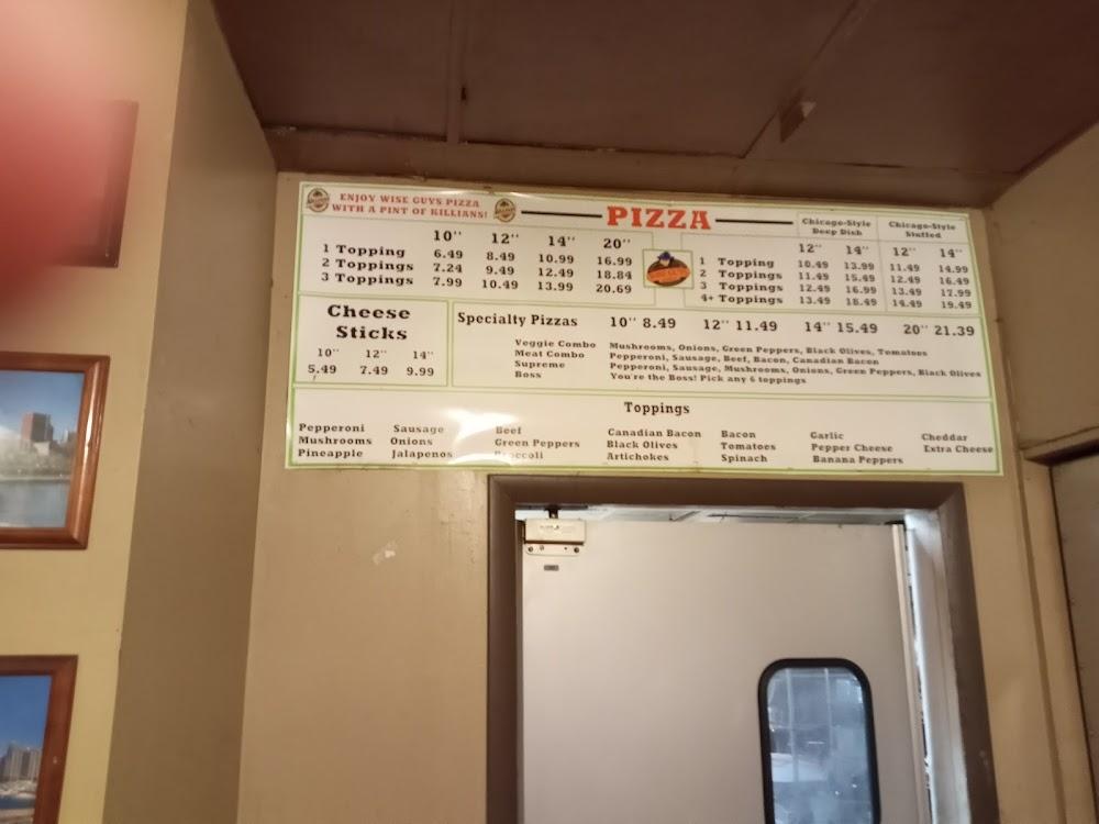 Wise Guys Pizza Menu image 2